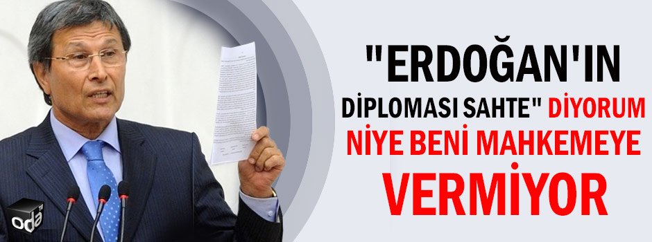 Yusuf Halaçoğlu: Cumhurbaşkanı Erdoğan’ın diploması sahte