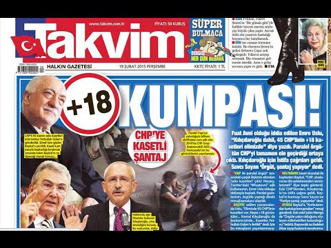 AKP Kaset ve Şantaj İftiraları