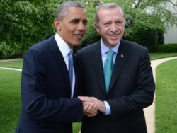 Erdoğan’a Beyaz Saray’da servis jesti